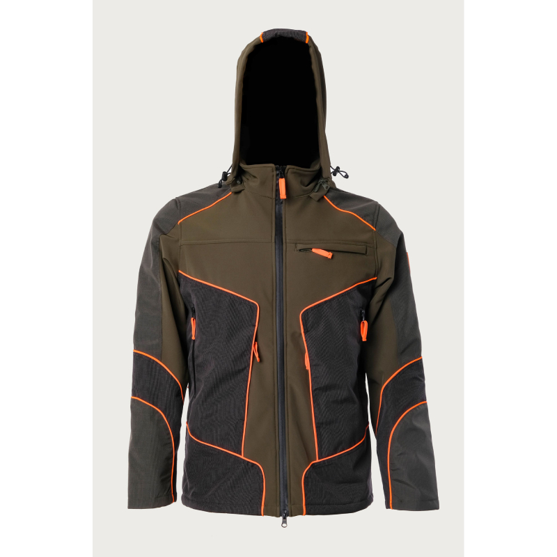 RS HUNTING GIACCA ANTISPINO IN SOFTSHELL E TESSUTO TECNICO LV153AR