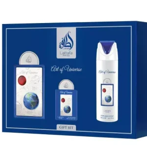 Profumo Arabo Lattafa Pride Art Of Universe - Set Regalo (EDP 100ml + EDP 20ml + Deodorante 200ml)